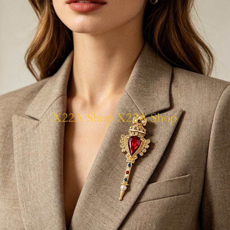 فريدة من نوعها بروش العصا السح - مراجعة Formal Wear Jewelry For Women وسعره