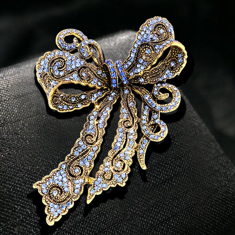دبوس زينة على شكل فيونكة بتصمي - مراجعة Formal Wear Jewelry For Women وسعره