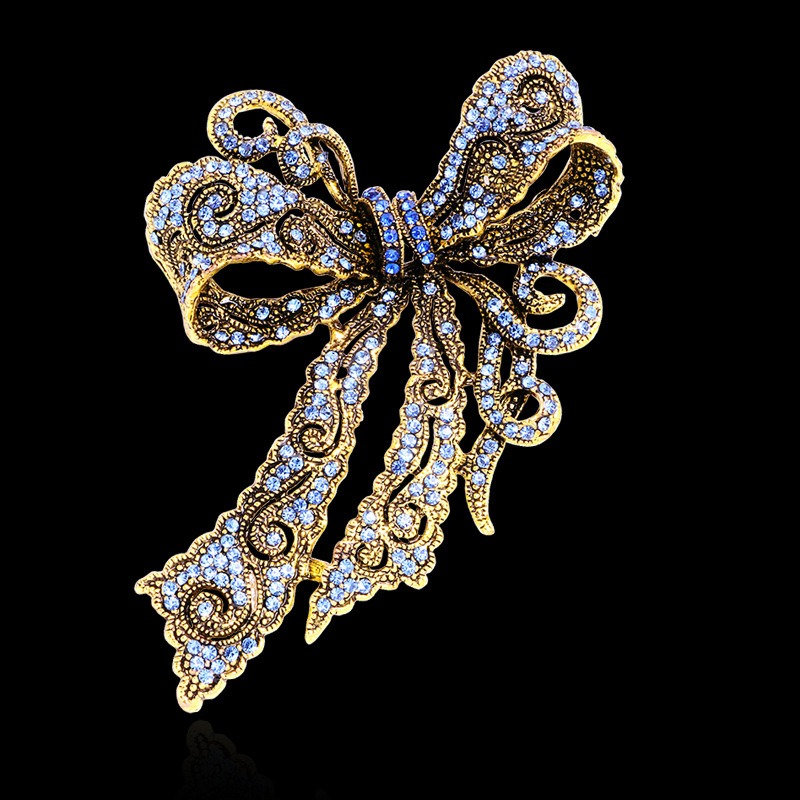 دبوس زينة على شكل فيونكة بتصمي - مراجعة Formal Wear Jewelry For Women وسعره